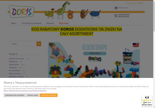 FIRMA HANDLOWO-USŁUGOWA „DORIS” SPÓŁKA CYWILNA DOROTA BODA-NORENBERG, RYSZARD NORENBERG