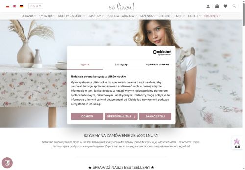 So linen! Monika Różańska Nina Wojciechowska s.c.